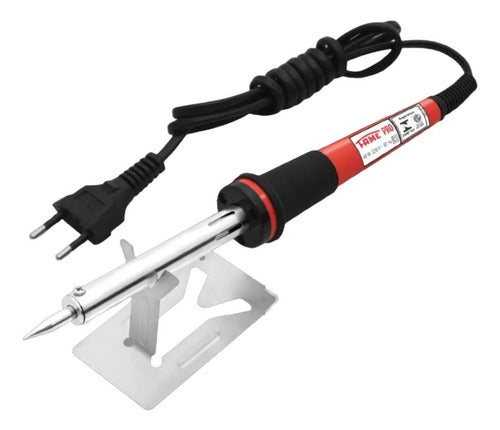 Ferro De Soldar 220v 40w Cabo Vermelho - Fame 3787