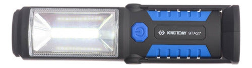 lanterna c/ bateria recarregavel led 3w king tony 9ta27