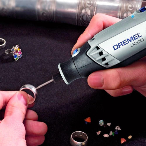 micro retífica dremel 3000 90w 220v 60hz 10 acessórios