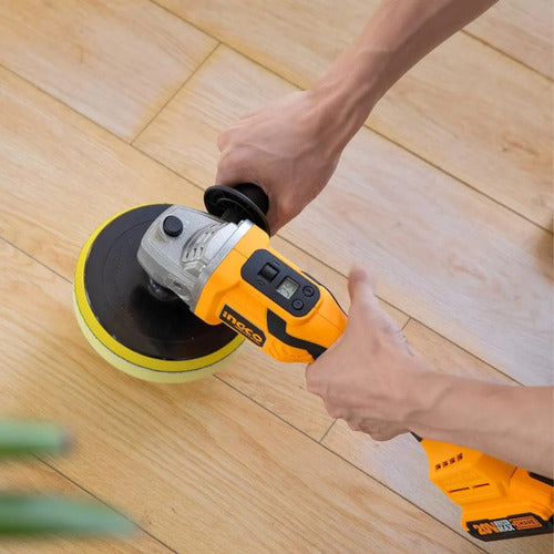 Politriz Angular Linha P20s Ingco A Bateria 20v Apli2001