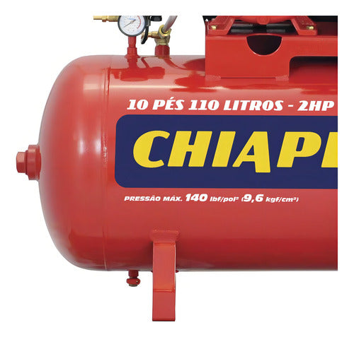 compressor de ar elétrico chiaperini profissional red 10/110