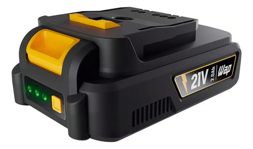 Parafusadeira E Furadeira De Impacto Wap 3/8 K21 Id01 Maleta