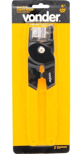 Alicate Para Cortar Pisos E Azulejos Vonder 8 Polegadas