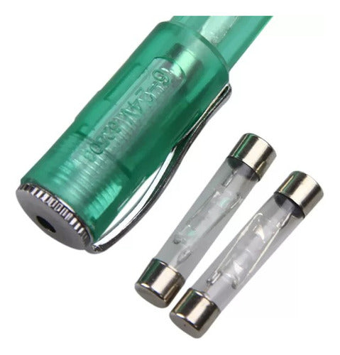 CHAVE TESTE P/ AUTOMOVEL 6V - 12V- 24V SATA