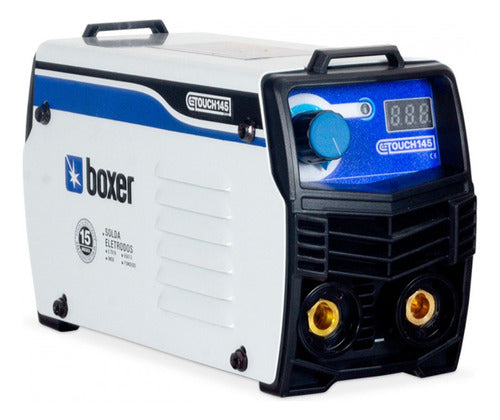 máquina de solda inversora touch 145 220v 140a - boxer