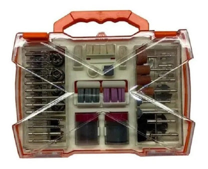 Jogo De Acessórios P/ Micro Retífica C/ 99 Pçs Bestfer