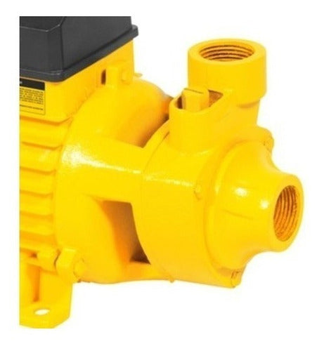 bomba de água periférica 1hp bpv750 vonder monofásica 60 hz amarelo monofásica