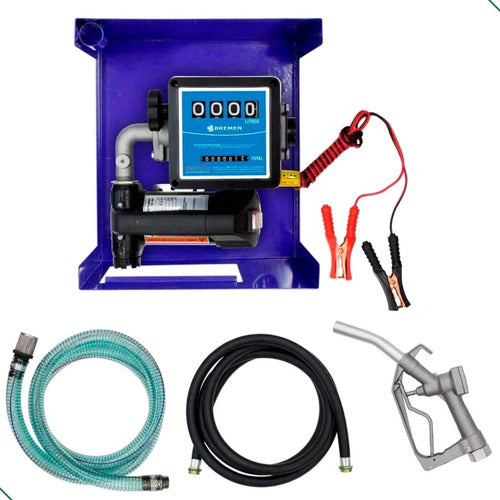 kit bomba de abastecimento óleo diesel 12v 40l/m 8830 bremen