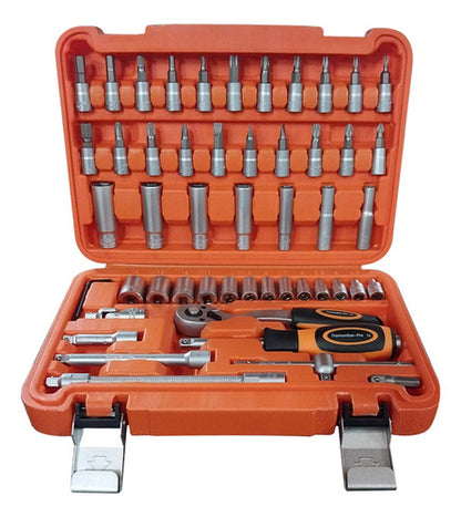 Jogo De Ferramentas 52 Peças 46000/405 Tramontina Pro Crv