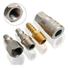 Jogo De Conectores Engate Rapido De 1/4 Kit 4 Peças Npt