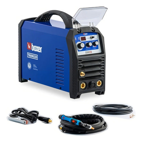 Máquina Inversora De Solda 220a Azul Tigon220 Boxer