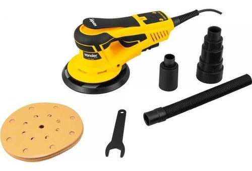 lixadeira roto orbital 6 polegadas lrv 350b vonder 50/60 hz amarelo 50 hz/60 hz