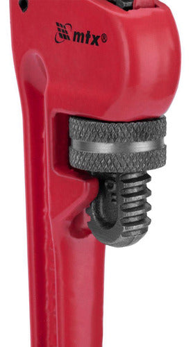 Chave De Cano Grifo/tubos 10'' Mordente Em Aço 1570255 Mtx Vermelho