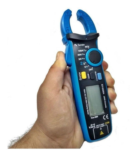 Alicate Amperímetro Digital Minipa Et-3320a 100a