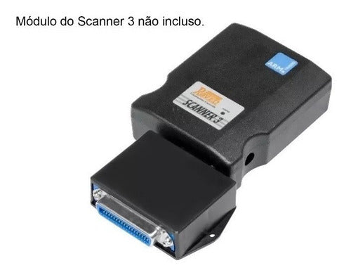 Adaptador P/ Conectar Scanner 3 Veiculo Antigos Raven 108820