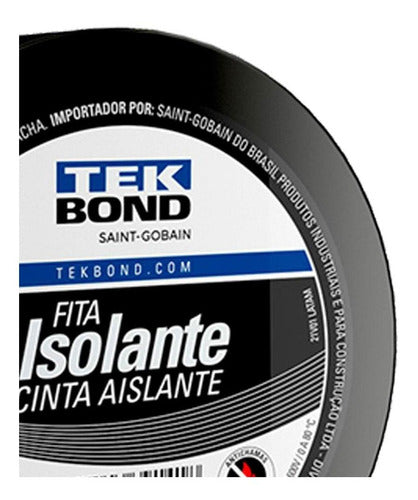 Fita Isolante 19mm X 20 Metros X 0.13mm 21131001920 Tekbond