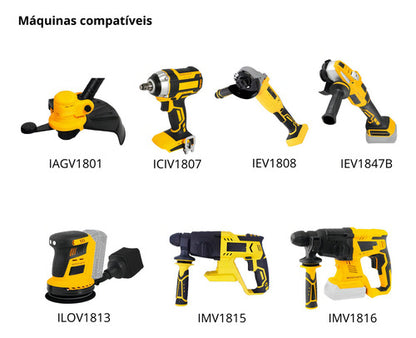 Carregador Bateria 18v Intercambiável Convencional Vonder