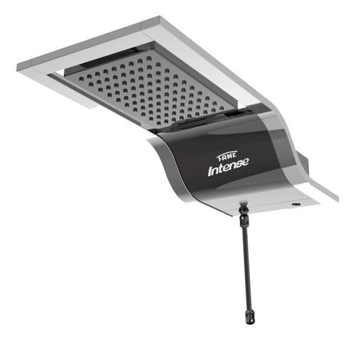 ducha eletrônica intense black preto 220v 7800w - fame - brilhante - preto