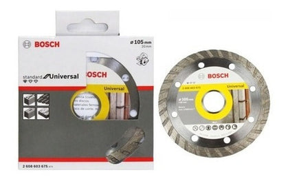 Disco Diamantado Bosch Standart Turbo 105mm Universal